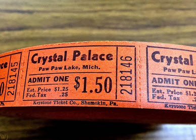 Crystal Palace Ballroom at Paw Paw Lake - Tickets